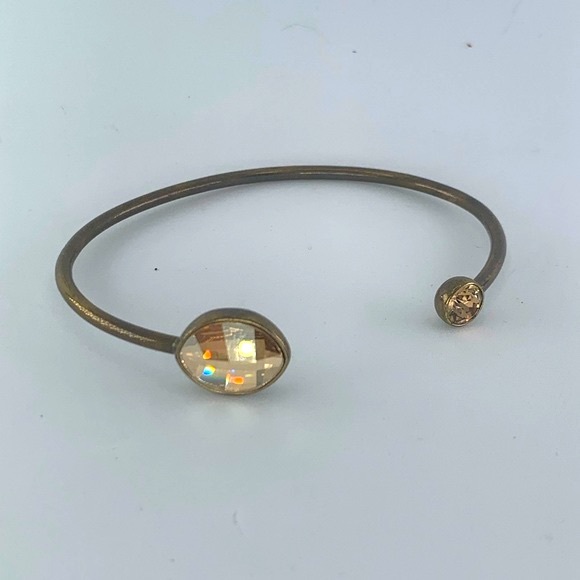 🧡 Touchstone Crystal by Swarovski Cuff - Picture 1 of 5